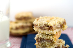 Apple Crumb Bars | afoodieaffair.com