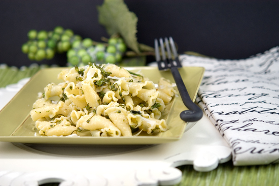 Pasta Aglio Olio with Broccoli Rabe | afoodieaffair.com