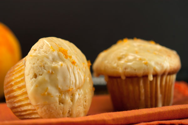 Orange Glazed Muffins | afoodieaffair.com