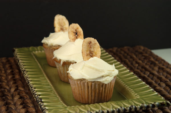 Banana Cupcakes | afoodieaffair.com