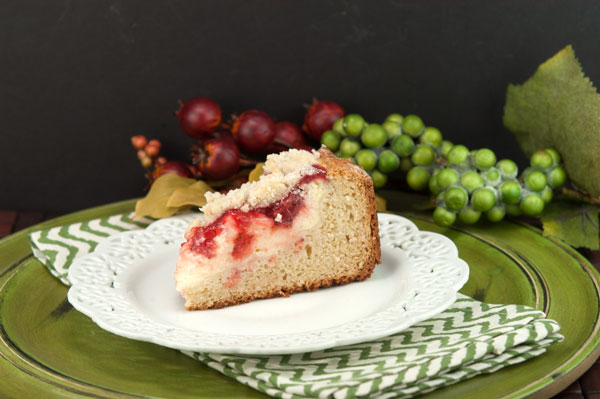 Strawberry Cream Cheese Coffee Cake | afoodieaffair.com