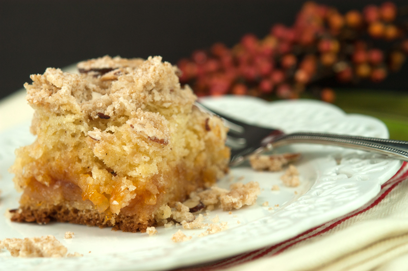 Apricot Almond Coffee Cake | afoodieaffair.com