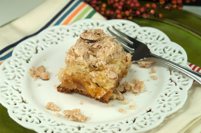 Apricot Almond Coffee Cake | afoodieaffair.com