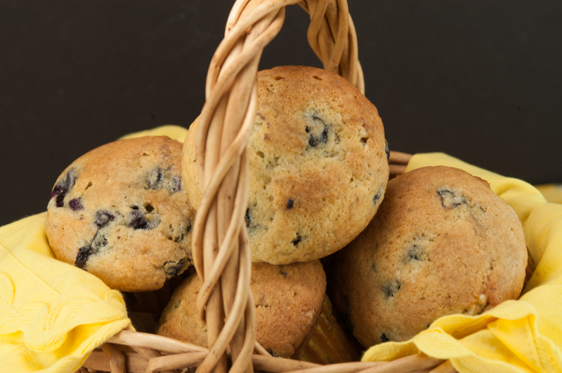 Blueberry Coffee Cake Muffins | afoodieaffair.com