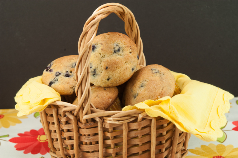 Blueberry Coffee Cake Muffins | afoodieaffair.com