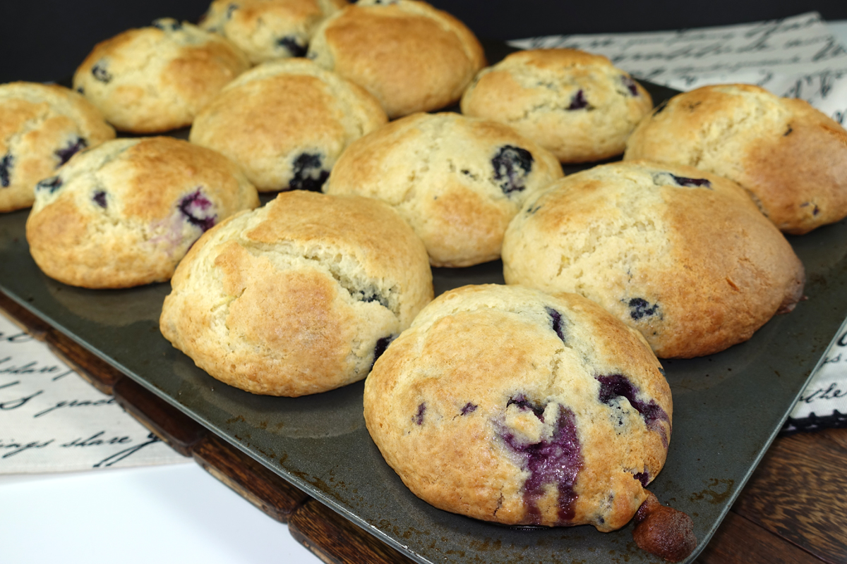 Flour Bakery Blueberry Muffins | afoodieaffair.com