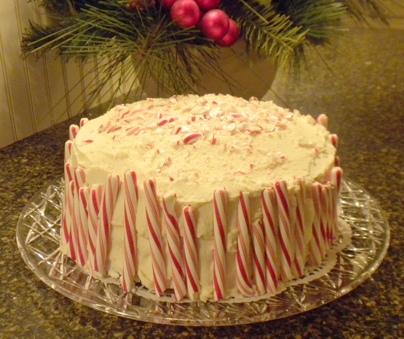 White Chocolate Peppermint Cake – Afoodieaffair
