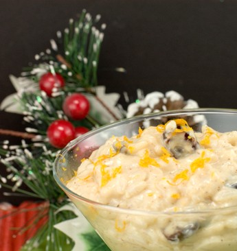 Eggnog Rice Pudding | afoodieaffair.com