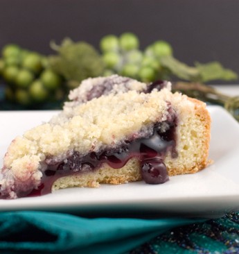 Blueberry Kuchen | afoodieaffair.com