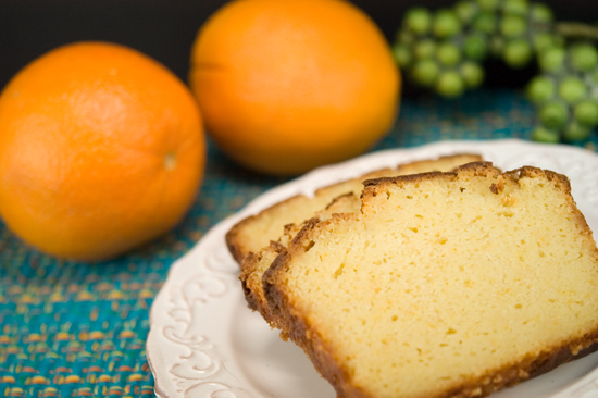 Orange Ricotta Pound Cake | afoodieaffair.com