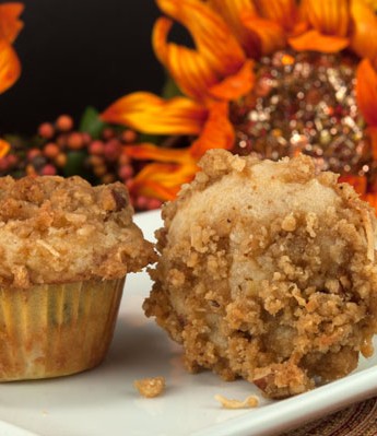 Ambrosia Muffins | afoodieaffair.com