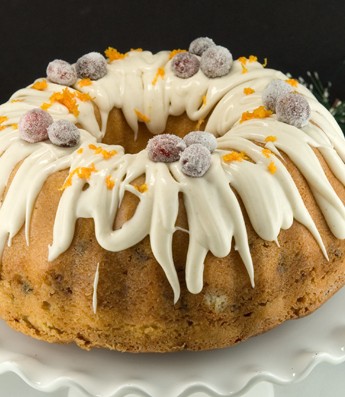Cranberry Swirl Bundt Cake | afoodieaffair.com