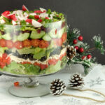 Layered Winter Salad | afoodieaffair.com