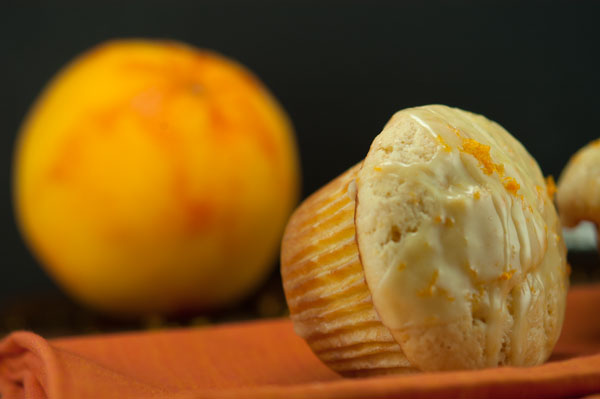 Orange Glazed Muffins \ afoodieaffair.com