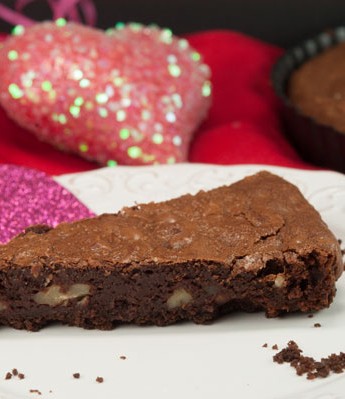 Fudge Truffle Pecan Tart | afoodieaffair.com