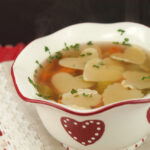 Chicken Soup with Heart | afoodieaffair.com