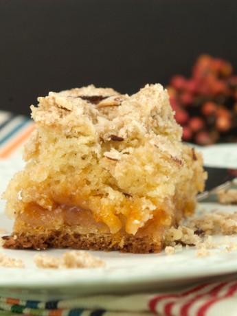 Apricot Almond Coffee Cake | afoodieaffair.com