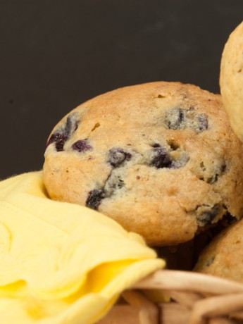 Blueberry Coffee Cake Muffins | afoodieaffair.com