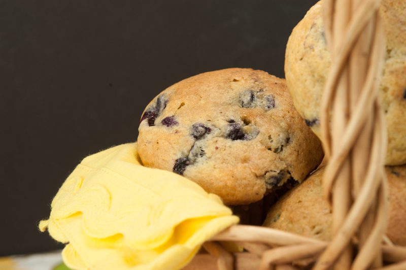 Blueberry Coffee Cake Muffins | afoodieaffair.com