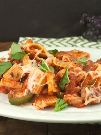 Baked Ziti and Sausage | afoodieaffair.com