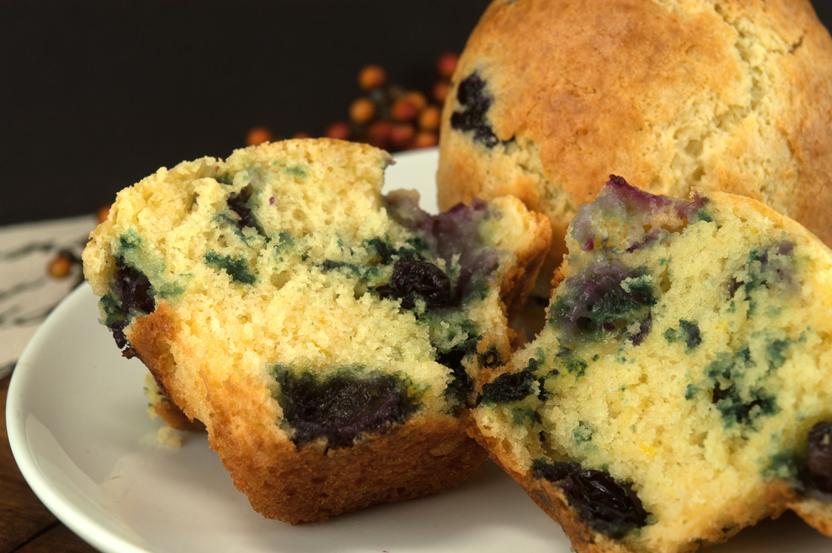Flour Bakery Blueberry Muffins | afoodieaffair.com