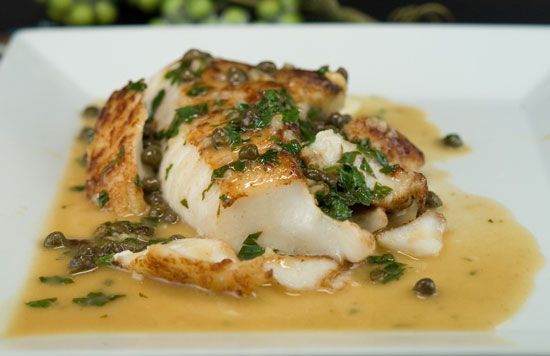 Haddock Piccata Afoodieaffair