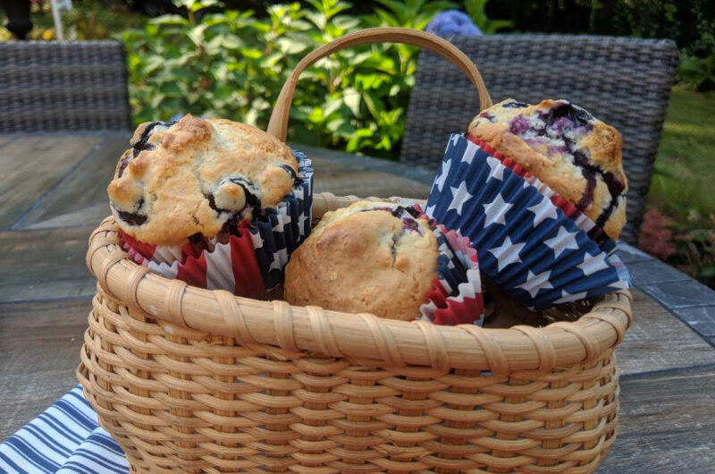 Baking Mix Blueberry Muffins Afoodieaffair