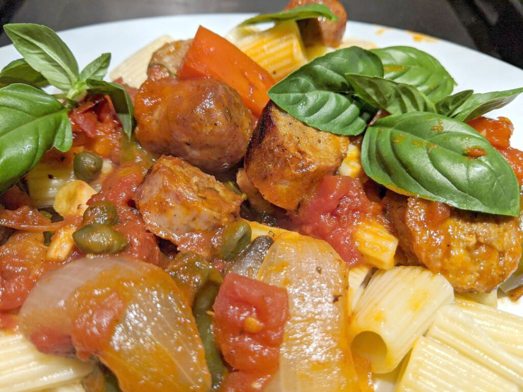 Sausage Cacciatore Afoodieaffair