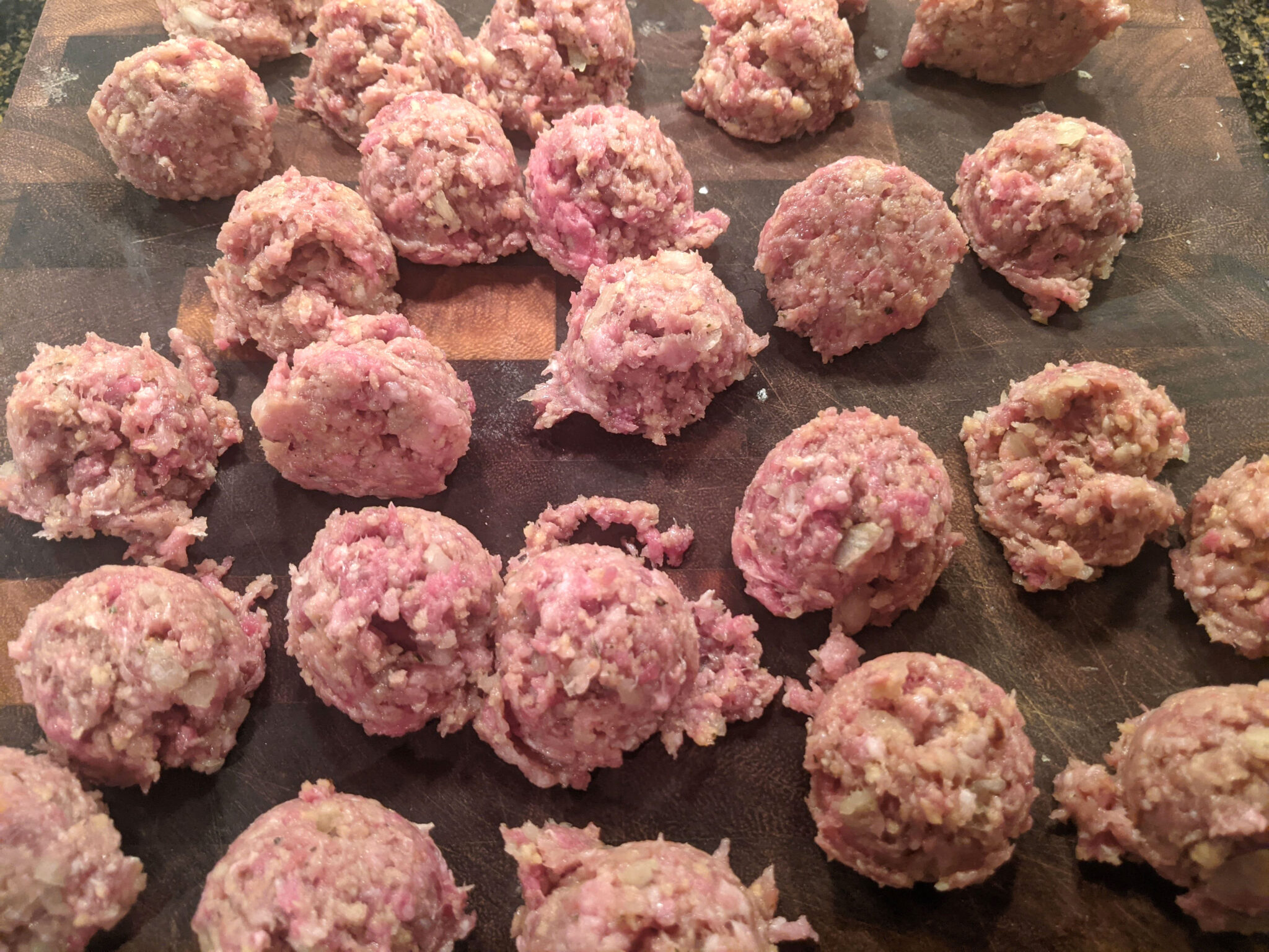 Meatballs with Onion and Mushroom Gravy Afoodieaffair